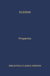 Elegías -  Propercio