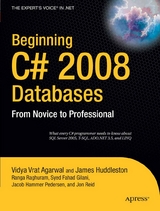 Beginning C# 2008 Databases -  Vidya Vrat Agarwal,  Syed Fahad Gilani,  James Huddleston,  Jacob Hammer Pedersen,  Ranga Raghuram,  Jon Reid