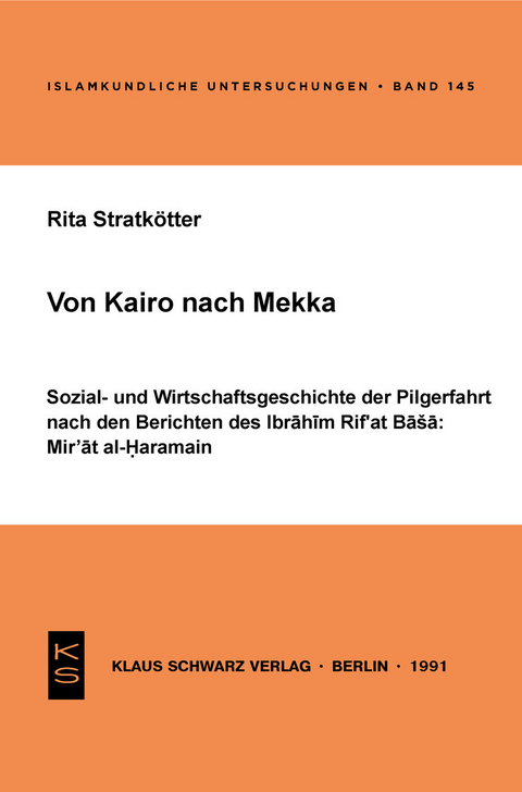 Von Kairo nach Mekka -  Rita Stratkötter