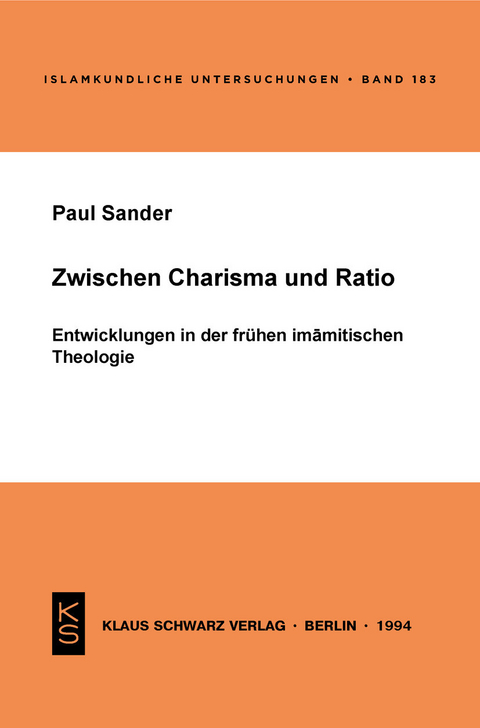 Zwischen Charisma und Ratio -  Paul Sander