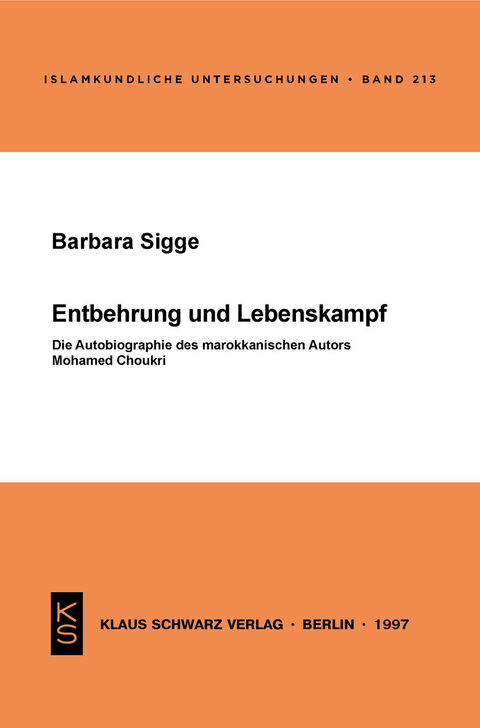 Entbehrung und Lebenskampf -  Barbara Sigge