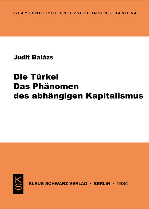 Die Türkei -  Judith Balász