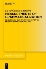 Measurements of Grammaticalization -  David Correia Saavedra