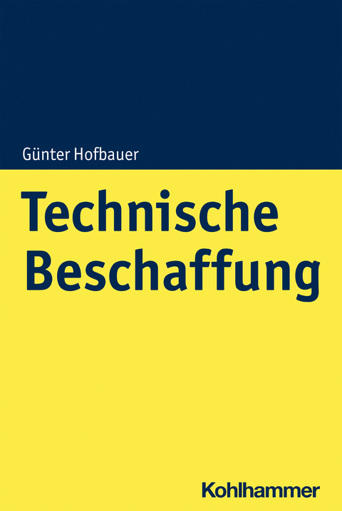 Technische Beschaffung - Günter Hofbauer