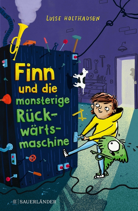 Finn und die monsterige Rückwärtsmaschine -  Luise Holthausen