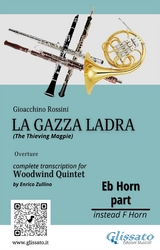 French Horn in Eb part of "La Gazza Ladra" overture for Woodwind Quintet - Gioacchino Rossini, a cura di Enrico Zullino
