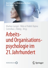 Arbeits- und Organisationspsychologie im 21. Jahrhundert - 