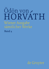 Ödön von Horváth: Wiener Ausgabe sämtlicher Werke / Kasimir und Karoline - 