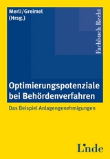 Optimierungspotentiale bei Behördenverfahren - 