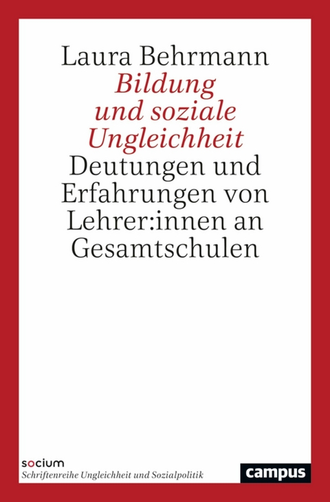 Bildung und soziale Ungleichheit -  Laura Behrmann