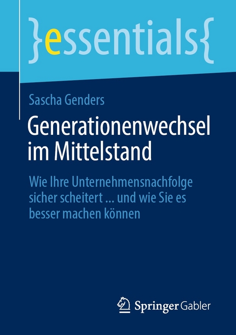Generationenwechsel im Mittelstand - Sascha Genders