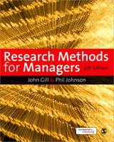 Research Methods for Managers - Gill, John; Johnson, Phil