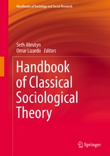 Handbook of Classical Sociological Theory - 