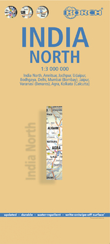 India North, Nordindien, Borch Map