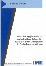 Verhalten agglomerierter kupferhaltiger Sekundärrohstoffe beim Chargieren in Badschmelzreaktoren - Farzad Salehi