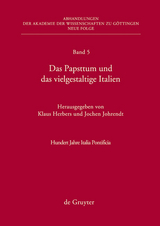 Das Papsttum und das vielgestaltige Italien - 