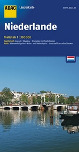 ADAC LänderKarte Niederlande 1:300 000 - 