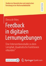 Feedback in digitalen Lernumgebungen - Elena de Vries