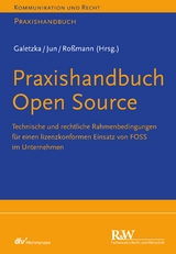 Praxishandbuch Open Source - Christian Galetzka, Chan-jo Jun, Yvonne Roßmann