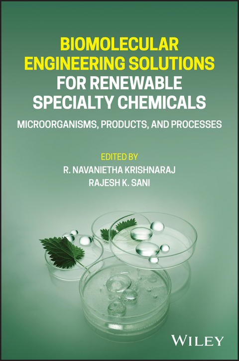 Biomolecular Engineering Solutions for Renewable Specialty Chemicals - 