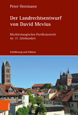 Der Landrechtsentwurf von David Mevius -  Peter Oestmann