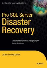 Pro SQL Server Disaster Recovery -  James Luetkehoelter