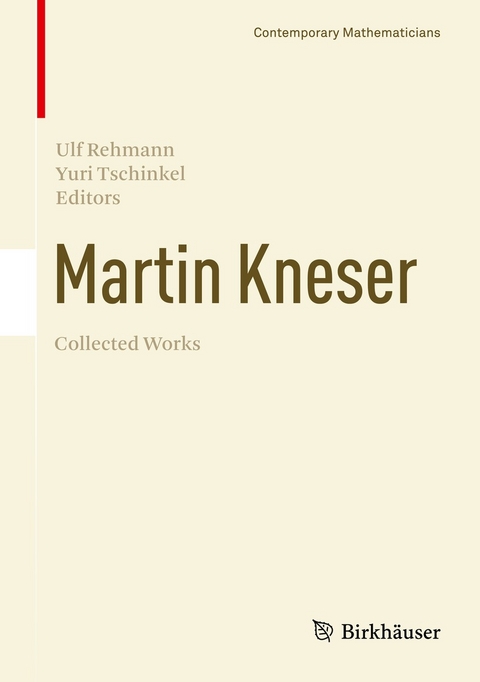 Martin Kneser Collected Works - 