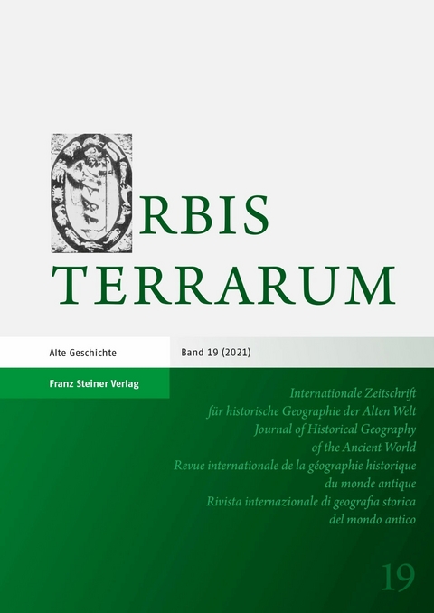 Orbis Terrarum 19 (2021) -  Michael Rathmann