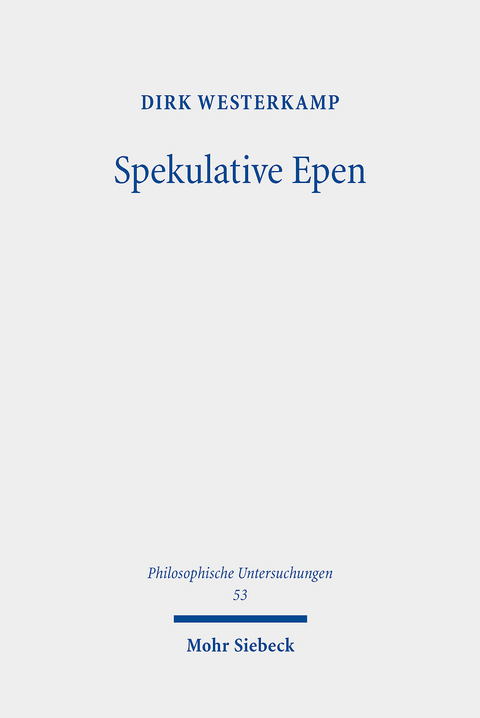 Spekulative Epen -  Dirk Westerkamp