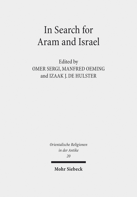 In Search for Aram and Israel - 