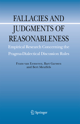 Fallacies and Judgments of Reasonableness - Frans H. Van Eemeren, Bart Garssen, Bert Meuffels