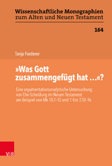 'Was Gott zusammengefügt hat...'? -  Tanja Forderer