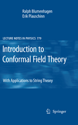Introduction to Conformal Field Theory - Ralph Blumenhagen, Erik Plauschinn
