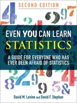 Even You Can Learn Statistics - Levine, David M.; Stephan, David F.