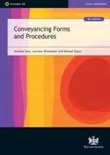 Conveyancing Forms and Procedures - Goss, Annette; Richardson, Lorraine; Taylor, Michael