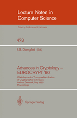 Advances in Cryptology – EUROCRYPT '90 - 