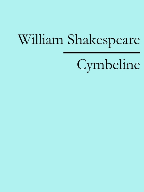 Cymbeline - William Shakespeare