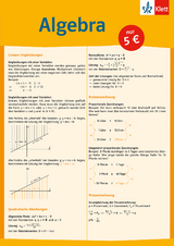 Mathematik auf einen Blick Algebra - 