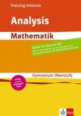 Training intensiv Mathematik Analysis - Claus Gigl