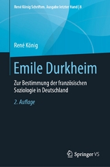 Emile Durkheim -  René König