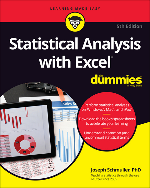 Statistical Analysis with Excel For Dummies -  Joseph Schmuller