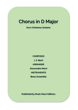 Chorus in D Major from Christmas Oratorio by J. S. Bach - Alessandro Macrì