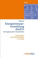 Energieeinsparverordnung (EnEV) - Volland, Johannes