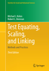 Test Equating, Scaling, and Linking - Michael J. Kolen, Robert L. Brennan