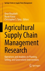 Agricultural Supply Chain Management Research - 