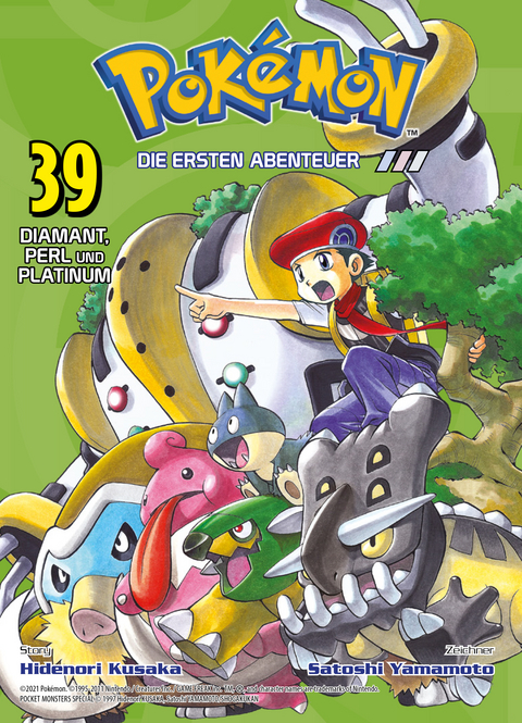 Pokémon - Die ersten Abenteuer, Band 39 - Diamant, Perl und Platinum - Hidenori Kusaka