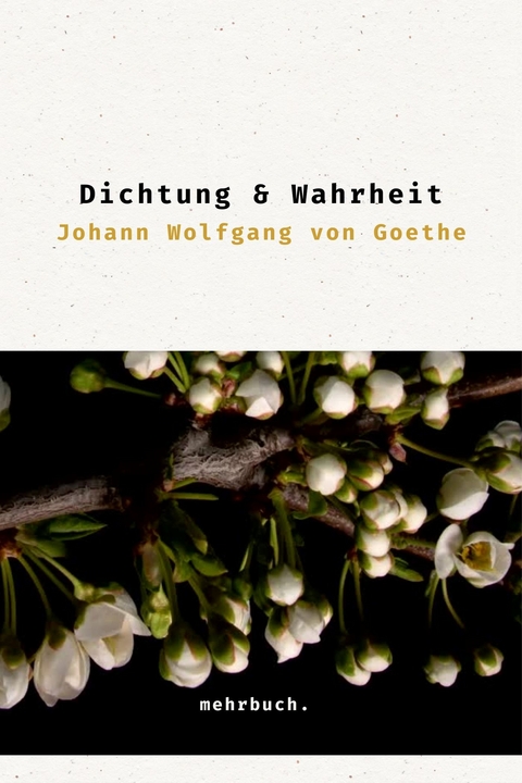 Dichtung und Wahrheit - Johann Wolfgang Von Goethe