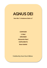 AGNUS DEI from the L' Arlesienne Suite n. 2 - Alessandro Macrì