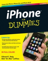 iPhone For Dummies - Baig, Edward C.; Levitus, Bob
