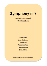 Symphony n. 7 - Movie Brass Series by L. van Beethoven - Alessandro Macrì